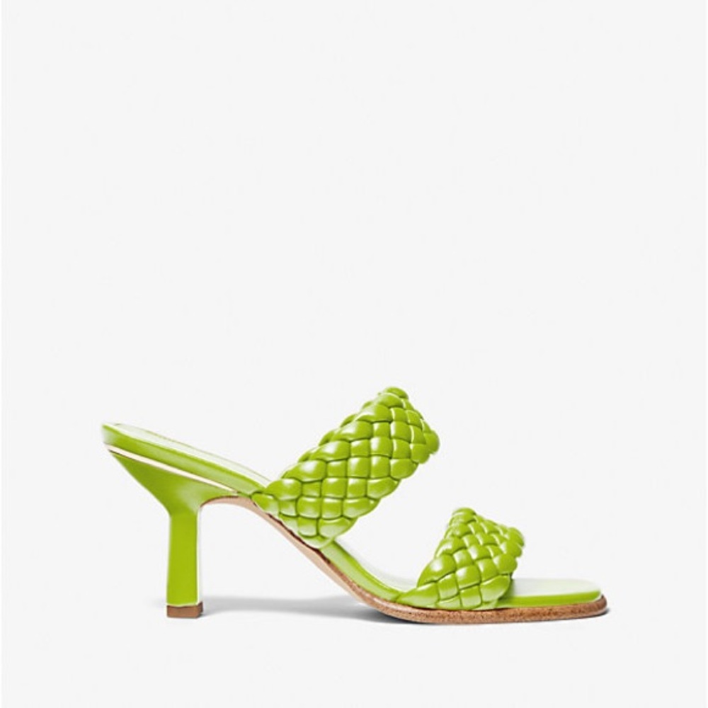 MICHAEL KORS Amelia Braided Mule 💚